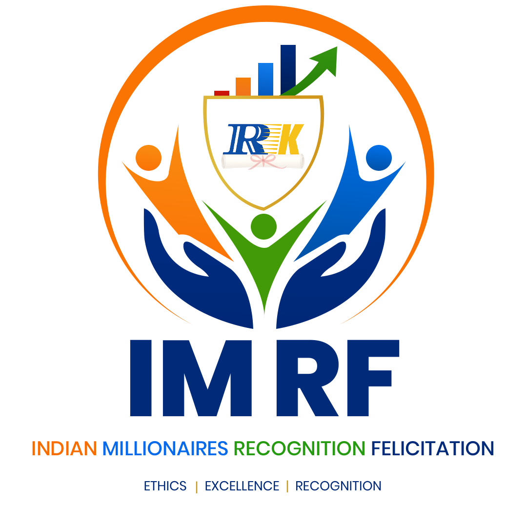 IMRF — Indian Millionaires Recognition Felicitation logo